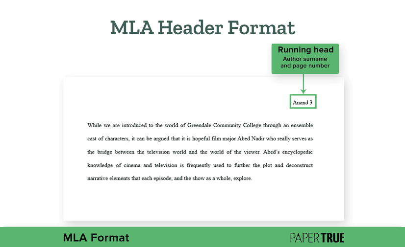 How To Create An MLA Header Format Guidelines Examples