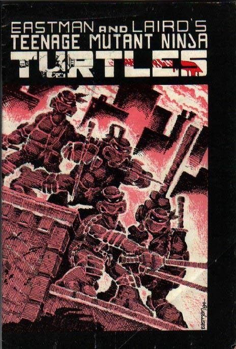 Mutant Ninja Turtles Vol. 1 #1 comic book cover.