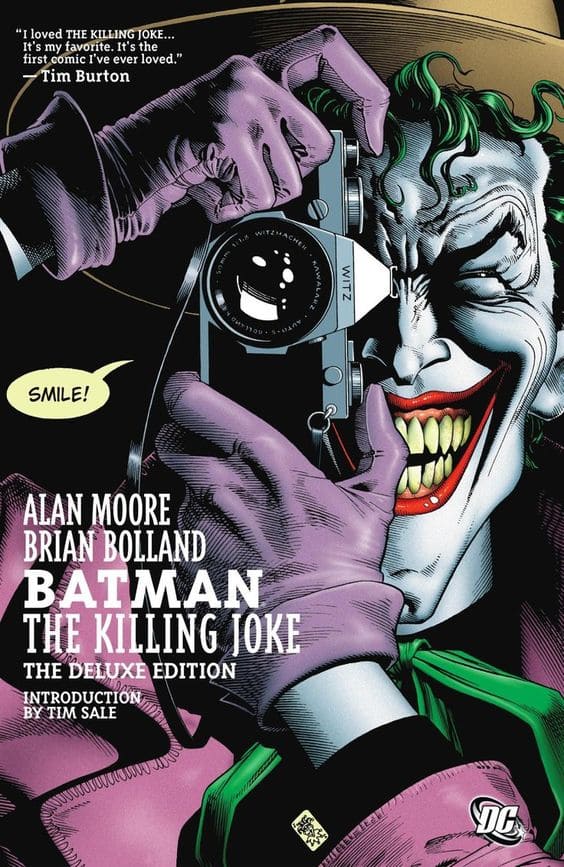 Batman: The Killing Joke comic book cover.