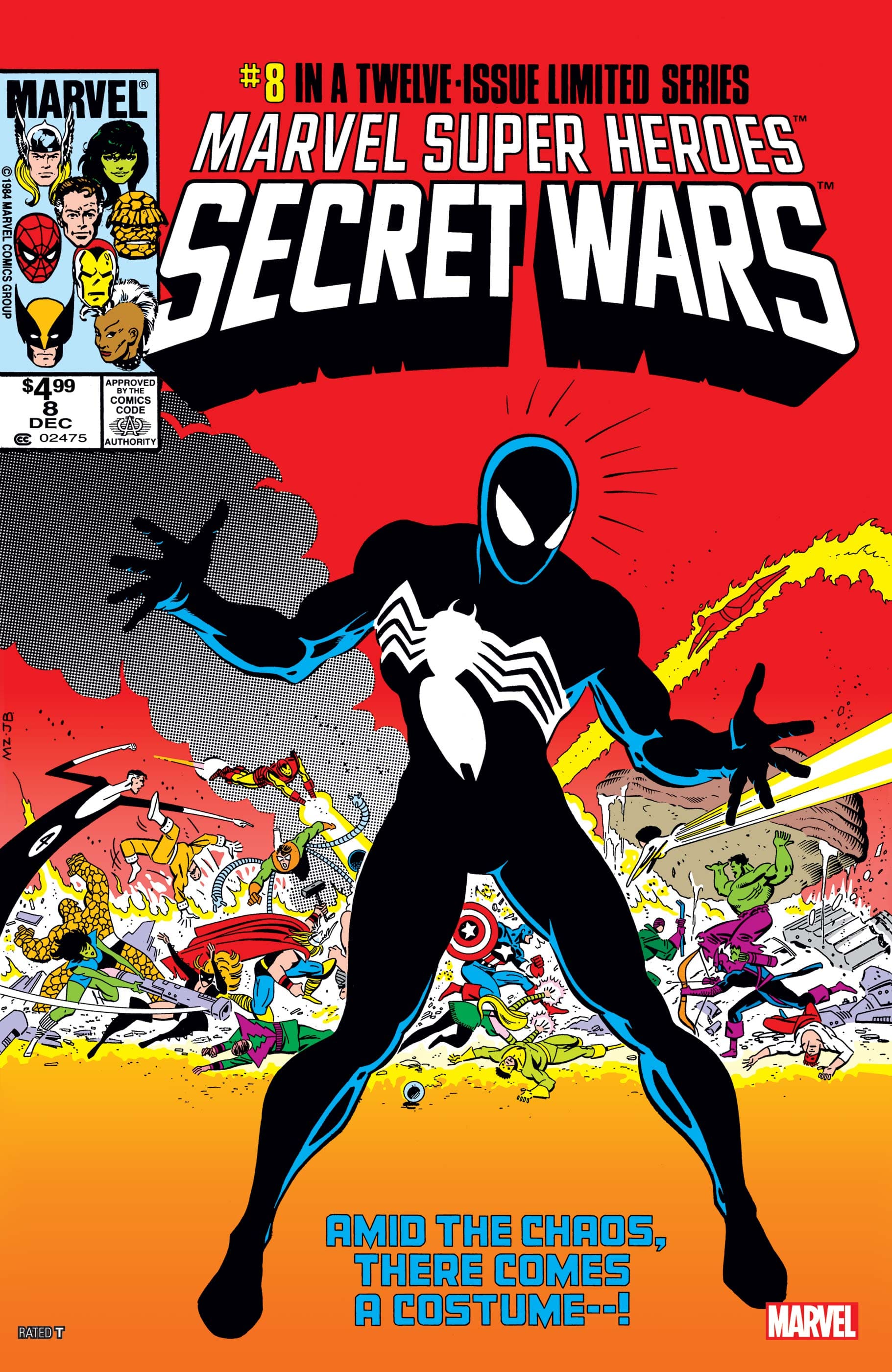 Marvel Super Heroes Secret Wars Vol.1 #8 comic book cover.