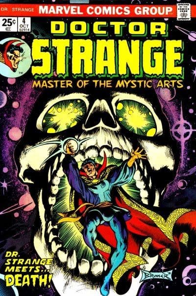 Doctor Strange Vol.2 #4 comic book cover.