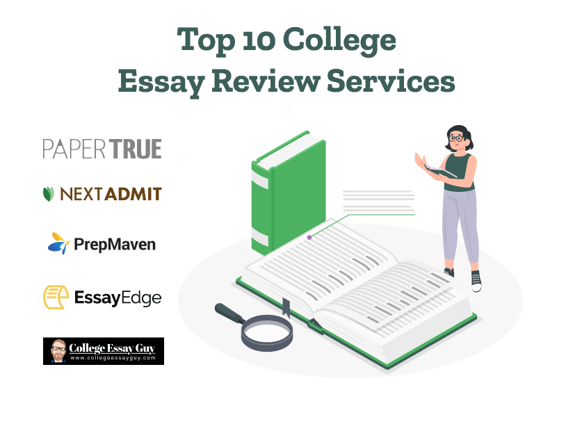 A student is considering top college essay review services to find the one that works best for their college application.